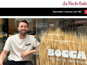Bocca, bocatas hechos con masa de pizza napolitana en A Coruña