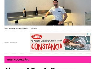 Quincemil: Abre en A Coruña Bocca, un nuevo local que ofrece auténtico comida de Nápoles
